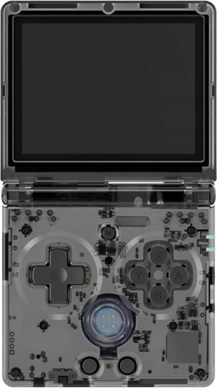 Picture of Usorteret Retro gaming portable console ANBERNIC RG35XX SP Black/transparent
