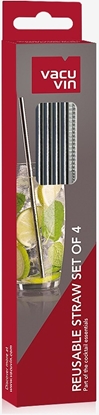 Изображение Reusable straws set/4 Vacuvin®