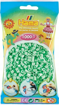 Picture of Revell Hama midi perler 1000stk pastel mint
