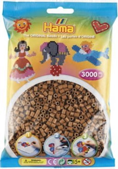 Picture of Revell Hama midi perler 3000stk nougat