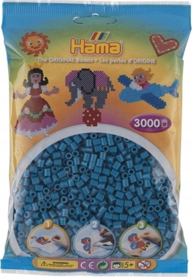 Picture of Revell Hama midi perler 3000stk petrol