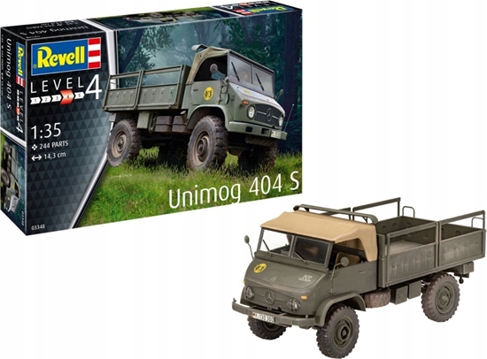 Picture of Revell Model plastikowy Pojazd UNIMOG 404 S 1/35