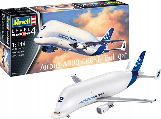 Picture of Revell Model plastikowy Samolot Airbus A300-600ST Beluga 1/144