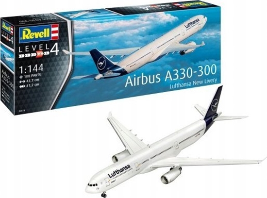 Picture of Revell Model plastikowy Samolot Airbus A330-300 Lufthansa 1/144