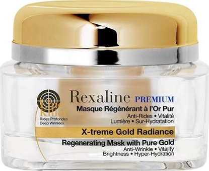 Attēls no Rexaline Rexaline Premium Line Killer X-treme Gold Radiance Maseczka do twarzy 50ml