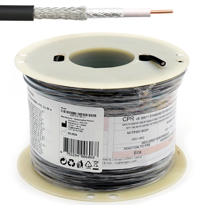 Изображение RG58U 50m (194ft) Low Loss RF Coaxial Cable 50 Ohm