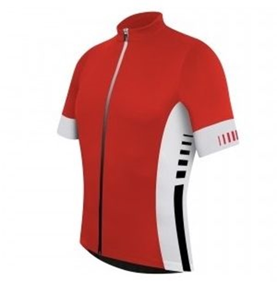 Picture of RH+ Infinity Jersey FZ black-white-blue surf - ECU0246