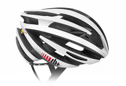 Picture of RH+ Kask rowerowy ZY MIPS MATT BLACK-ARROW SHINY WH EHX6070 03 czarno-biay r. L-XL (58-62)