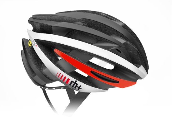 Изображение RH+ Kask rowerowy ZY MIPS MATT BLACK-ARROW SHINY WH EHX6070 03 czarno-biay r. L-XL (58-62)
