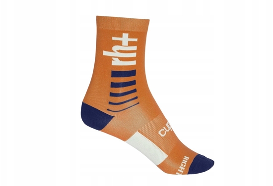 Picture of RH+ Logo 15 Sock ORANGE/DARK BLUE/WHITE ECX9107 36W L/XL