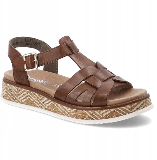Изображение Rieker Sandals W0853-24 Brzowe 36