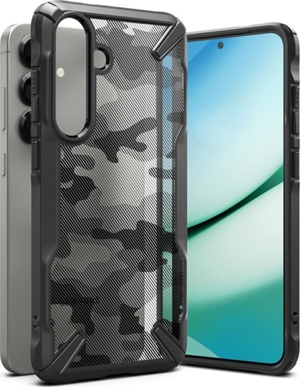 Picture of RINGKE FUSION X GALAXY S25+ PLUS CAMO BLACK