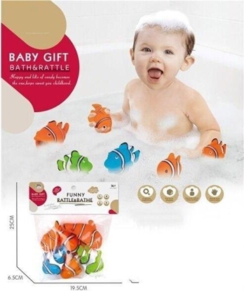 Attēls no Rybki gumowe 6szt