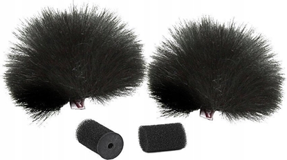 Picture of Rycote Rycote Black Lavalier Windjammer - pair