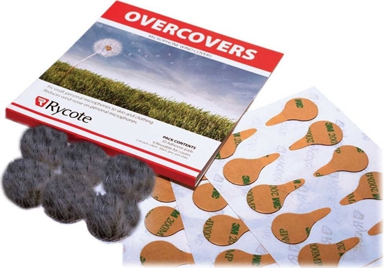 Picture of Rycote Rycote Overcovers, Grey - 6 fur /30 Stickies