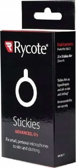 Picture of Rycote Rycote Stickies Adv, 23mm O's (Pack)