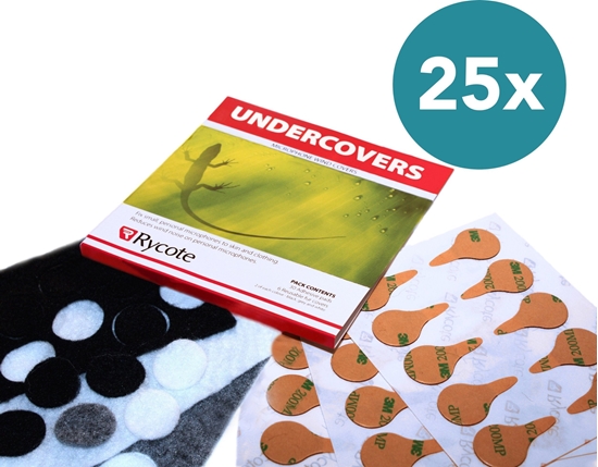 Изображение Rycote Rycote Undercovers, Mix Colours - 25 packs