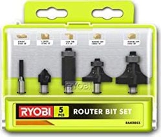 Изображение Frēžu komplekts Ryobi 5132003828; 5 gab.