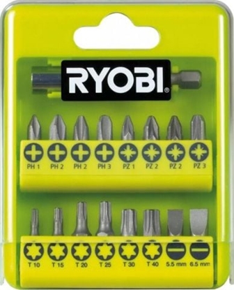 Picture of Skrūvgriežu uzgaļu komplekts RYOBI RAK17SD; 25 gab.