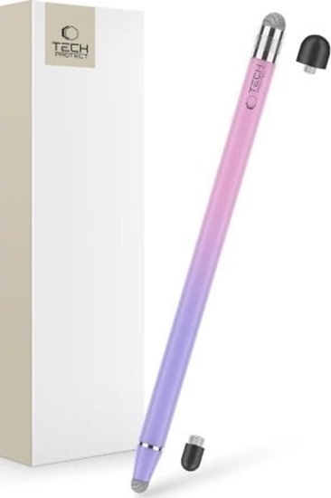 Picture of Rysik Tech-Protect TECH-PROTECT USP100 4-TIP TOUCH STYLUS PEN VIOLET/PINK