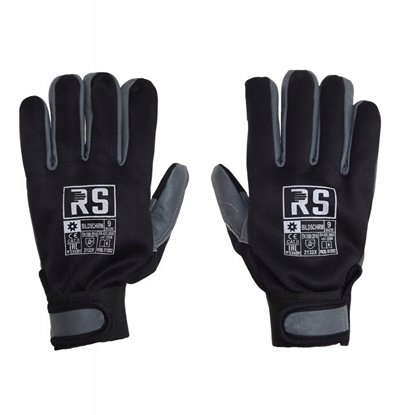 Picture of Rkawice monterskie RS Bildschrim, LCD, rozm. 10, granatowo-szare