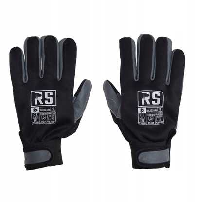 Picture of Rkawice monterskie RS Bildschrim, LCD, rozm. 11, granatowo-szare