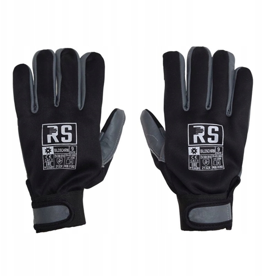 Picture of Rkawice monterskie RS Bildschrim, LCD, rozm. 11, granatowo-szare