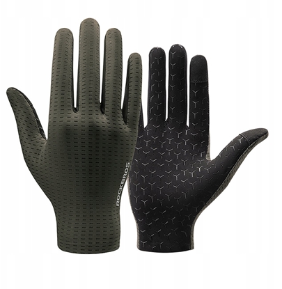 Изображение Rkawiczki rowerowe Rockbros oddychajce, pene, rozmiar: XL - zielone