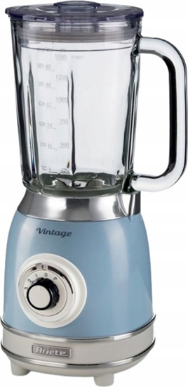 Picture of Robot planetarny Ariete Ariete Stand Mixer Vintage blue, glass cup (light blue, 1,000 watts)