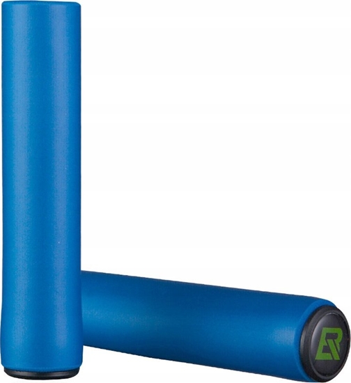 Picture of RockBros Gripy chwyty rowerowe z pianki silikonowej - niebieskie ROCKBROS