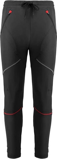 Picture of Rockbros Winter cycling pants Rockbros size: XL RKCK00012XL (black and red)