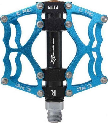 Изображение RockBros Zestaw pedaów rowerowych MTB atntypolizgowe niebieski ROCKBROS