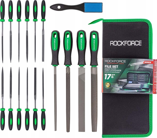 Picture of ROCKFORCE / WMC ROCKFORCE PILNIKI + IGLAKI DO METALU kpl.17el.