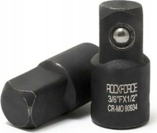 Изображение Rockforce Adapter udarowy 3/8"(F)x1/2"(M)