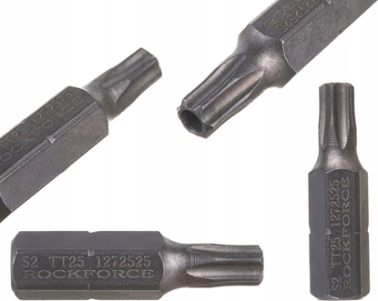 Изображение Rockforce Bit TORX T25Hx1/4" L-25mm z otworem