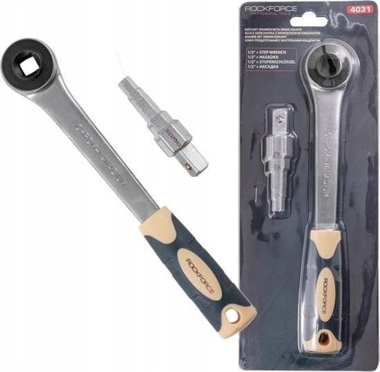 Picture of Rockforce Klucz grzechotka 1/2" z wewntrznym kwadratem