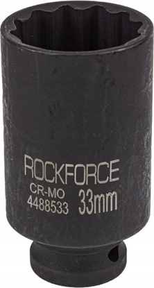 Attēls no Rockforce Nasadka udarowa gboka 1/2" 33mm (12-ktna)