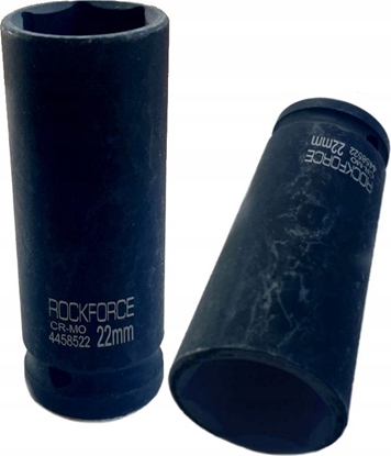 Attēls no Rockforce Nasadka udarowa gboka 22mm 6-ktna 1/2"