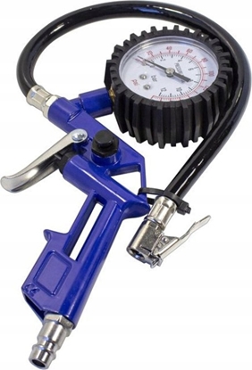 Attēls no Rockforce Pistolet do pompowania kó z manometrem (0-12 Bar)