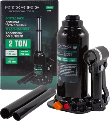 Attēls no Rockforce Podnonik hydrauliczny 2t, 2-stopniowy z zaworem