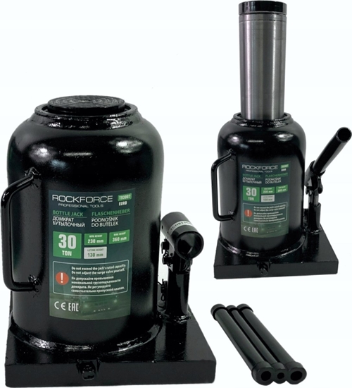 Picture of Rockforce Podnonik hydrauliczny o niskim prof 30t + dodatkowy komplet naprawczy