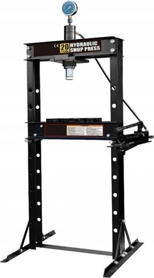 Picture of Rockforce Prasa hydrauliczna 20t z manometrem