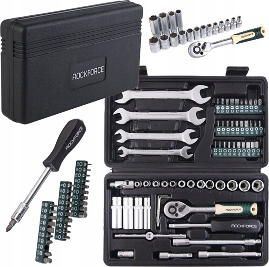 Picture of Rockforce ROCKFORCE ZESTAW KLUCZY     1/4" 62el.