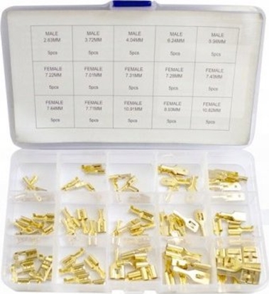 Picture of Rockforce Zestaw konektorów samochodowych 75el.