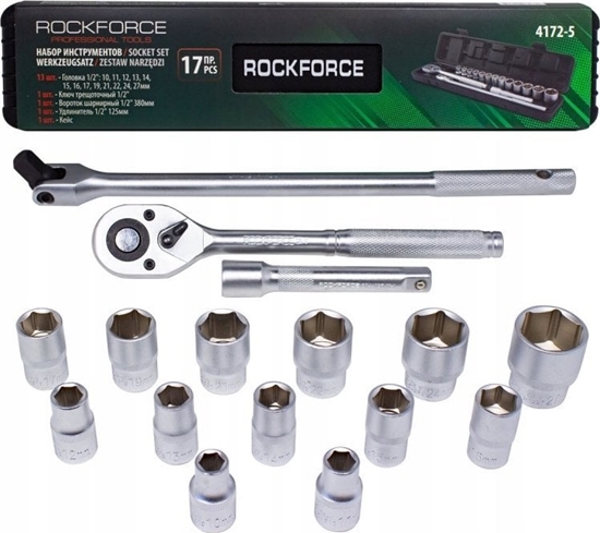 Picture of Rockforce ZESTAW NASADEK GRZECHOTKA 1/2 NASADKI 1 7el PREMIUM