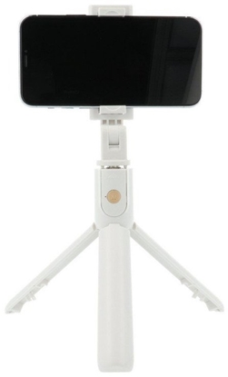 Picture of RoGer 2in1 Selfie Stick + Tripod Telescopic Stand with Bluetooth Remote Control White