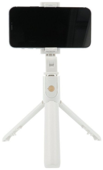Picture of RoGer 2in1 Selfie Stick + Tripod Telescopic Stand with Bluetooth Remote Control White