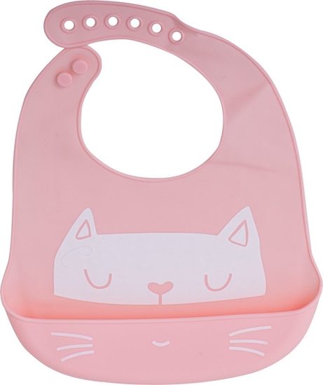 Picture of RoGer Baby Apron silicone Pink