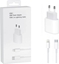 Attēls no RoGer CH20W1M Wall Charger 20W / USB-C - Lightning 1m