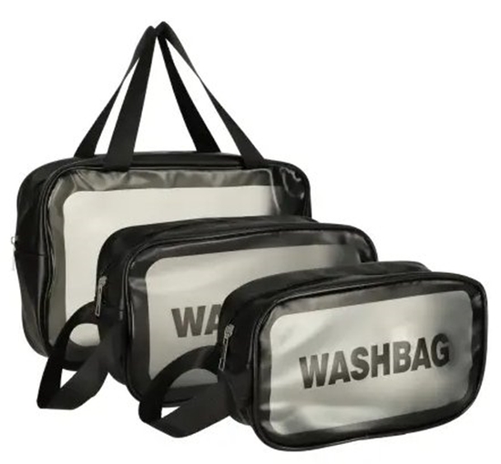 Изображение RoGer Cosmetic bag set black